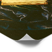 Stillleben mit Musikinstrumenten Poster (Ecke)