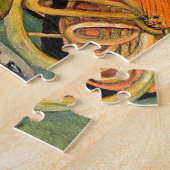 Stillleben mit Musikinstrumenten Puzzle (Seite)
