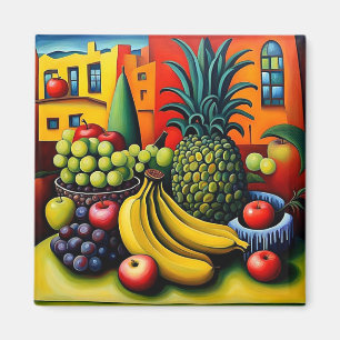 Stillleben mit Obst 10 Magnet