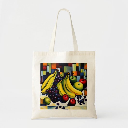 Stillleben mit Obst 2 Tragetasche (Vorne)