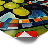 Stillleben mit Obst 3 Poster (Ecke)