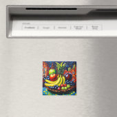 Stillleben mit Obst 4 Magnet (In Situ (Geschirrspüler))