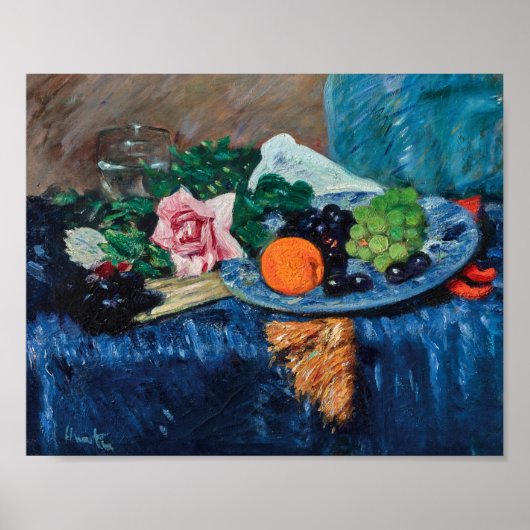 Stillleben mit Obst | George Leslie Hunter Poster (Vorne)