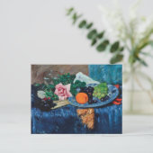 Stillleben mit Obst | George Leslie Hunter Postkarte (Stehend Vorderseite)