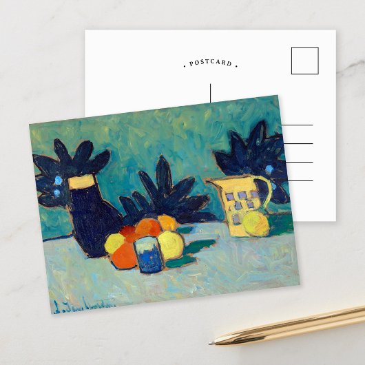 Stillleben mit Obst | von Jawlensky Postkarte