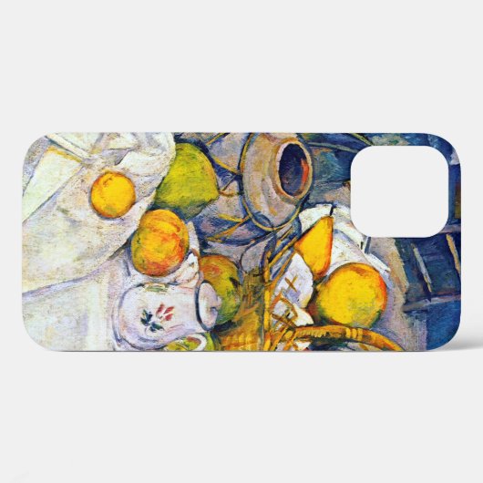 Stillleben mit Obstkorb, Paul Cezanne Case-Mate iPhone Hülle (Rückseite (Horizontal))