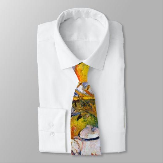 Stillleben mit Obstkorb, Paul Cezanne Krawatte (Gebunden)