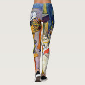 Stillleben mit Obstkorb, Paul Cezanne Leggings (Rückseite)