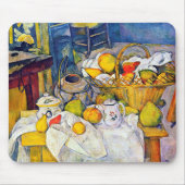 Stillleben mit Obstkorb, Paul Cezanne Mousepad (Vorne)