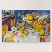 Stillleben mit Obstkorb, Paul Cezanne Puzzle (Horizontal)