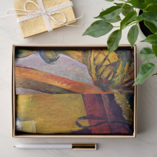 Stillleben mit Obstkorb, Paul Cezanne Seidenpapier (Geschenk)