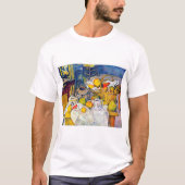 Stillleben mit Obstkorb, Paul Cezanne T-Shirt (Vorderseite)
