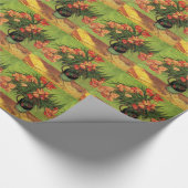 Stillleben mit Oleanders und Büchern Geschenkpapier (Ecke)