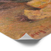 Stillleben mit Orangen, 1881 Poster (Ecke)