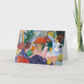 Stillleben mit Orangen in einem Korb | Edvard Weie Karte (Vorderseite)