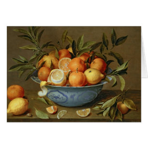 Stillleben mit Orangen und Zitronen