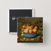 Stillleben mit Orangen und Zitronen Button (Vorne & Hinten)