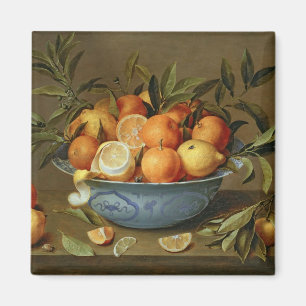 Stillleben mit Orangen und Zitronen Magnet