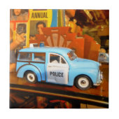 Stillleben mit Panda Car Fliese (Vorderseite)