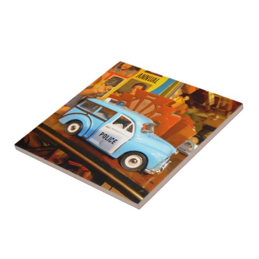 Stillleben mit Panda Car Fliese (Seite)