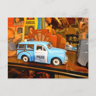 Stillleben mit Panda Car Postkarte