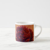 Stillleben mit Peonies-Malerei Espressotasse (Rechts)