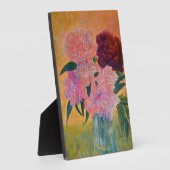Stillleben mit Peonies-Malerei Fotoplatte (Seite)