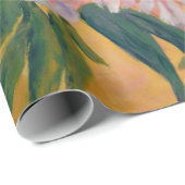 Stillleben mit Peonies-Malerei Geschenkpapier (Rolleneckpunkt)