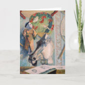 Stillleben mit Pferdekopf | Paul Gauguin Karte (Vorderseite)