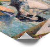 Stillleben mit Pferdekopf | Paul Gauguin Poster (Ecke)