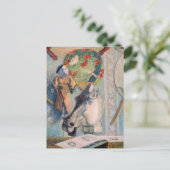 Stillleben mit Pferdekopf | Paul Gauguin Postkarte (Stehend Vorderseite)