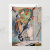 Stillleben mit Pferdekopf | Paul Gauguin Postkarte (Vorne/Hinten)