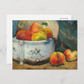 Stillleben mit Pfirsichen | Paul Gauguin Postkarte (Vorne/Hinten)
