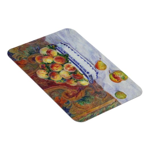 Stillleben mit Pfirsichen, Renoir Magnet (Rechte Seite)