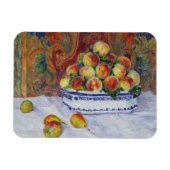 Stillleben mit Pfirsichen, Renoir Magnet (Horizontal)