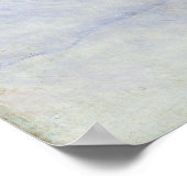 Stillleben mit Pfirsichen, Renoir Poster (Ecke)