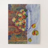 Stillleben mit Pfirsichen, Renoir Puzzle (Vertikal)