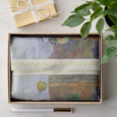 Stillleben mit Pfirsichen, Renoir Seidenpapier (Geschenk)