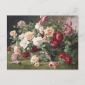 Stillleben mit Postkarte für Rose (Vorderseite)