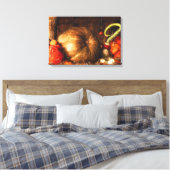 Stillleben mit Pumpkins Digitales Ölgemälde Leinwanddruck (Insitu (Schlafzimmer))