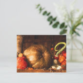 Stillleben mit Pumpkins Postkarte (Stehend Vorderseite)