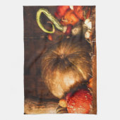 Stillleben mit Pumpkins und Gourds Küchentücher (Vertikal)