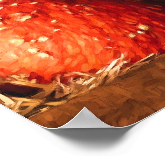 Stillleben mit Pumpkins und Gourmetdrucken Poster (Ecke)