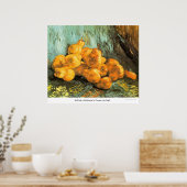 Stillleben mit Quinten von Vincent van Gogh Poster (Küche)