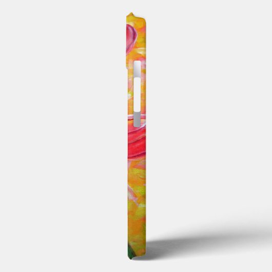 Stillleben mit rosa und roten Tulpen Case-Mate iPhone Hülle (Rückseite / Links)