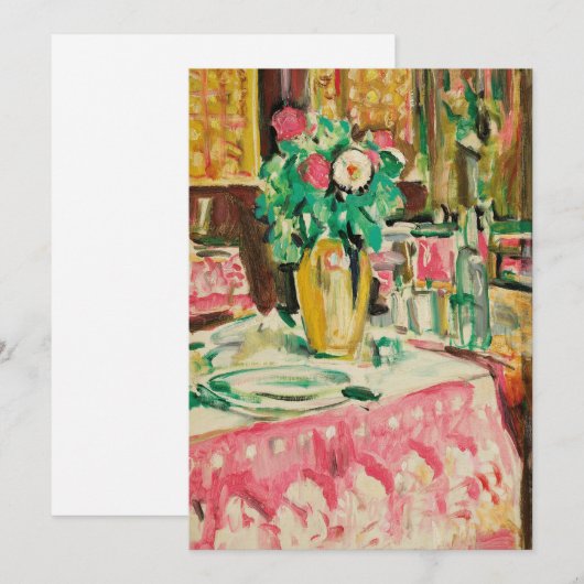 Stillleben mit Rose | George Leslie Hunter (Vorne/Hinten)