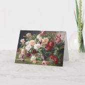 Stillleben mit Rose Karte (Vorderseite)