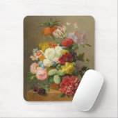 Stillleben mit Rose und Peonies - Bloemers A. Mousepad (Mit Mouse)