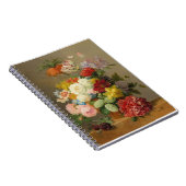 Stillleben mit Rose und Peonies - Bloemers A. Notizblock (Rechte Seite)