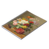 Stillleben mit Rose und Peonies - Bloemers A. Notizblock (Linke Seite)